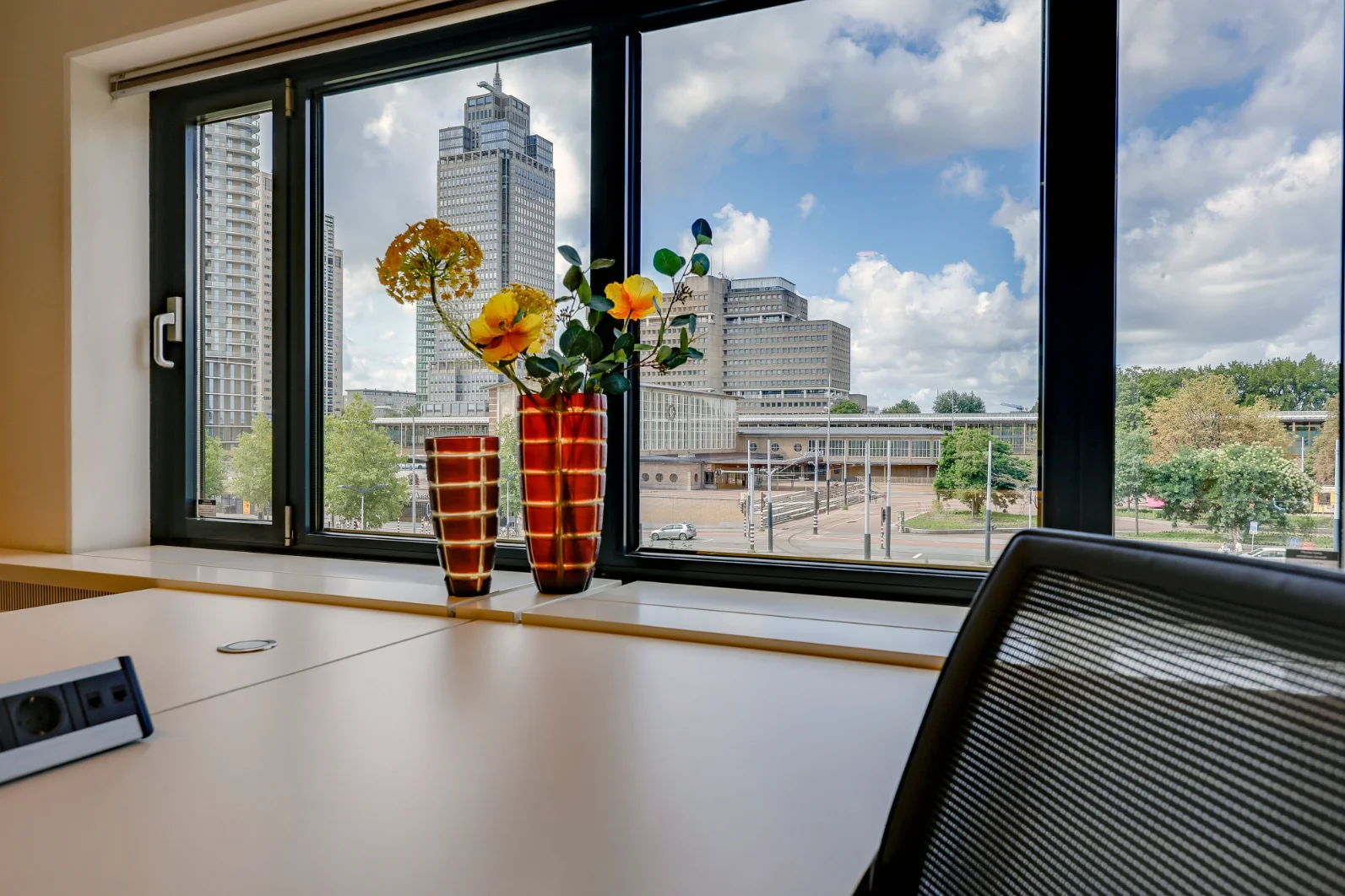 Tribes Amsterdam Amstel Station workspace detail